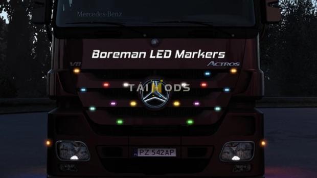 ETS2 - Boreman LED Marker Lights Pack (1.46.x)