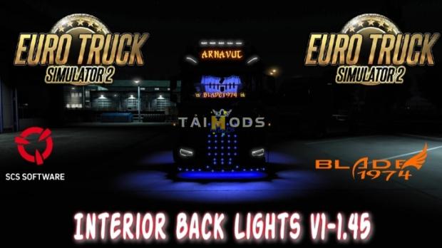 MOD ETS2 – Phụ Tùng ETS2 - Interior Back Lights (1.45.x)