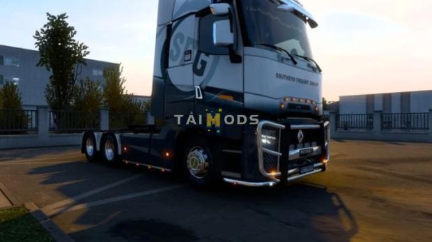 ETS2 - Renault-T Bullbar V1.0 (1.44.x)