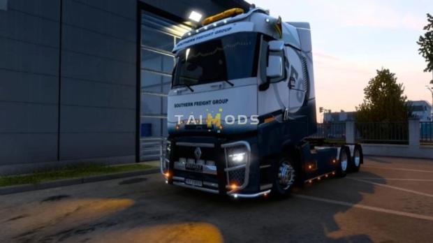 ETS2 - Renault-T Bullbar V1.0 (1.44.x)