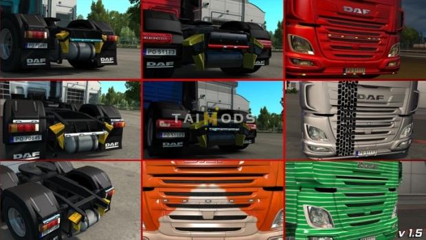 MOD ETS2 – Phụ Tùng ETS2 - DAF XF 105 & 106 Kelsa Lightbars V2.2 (1.44.x)