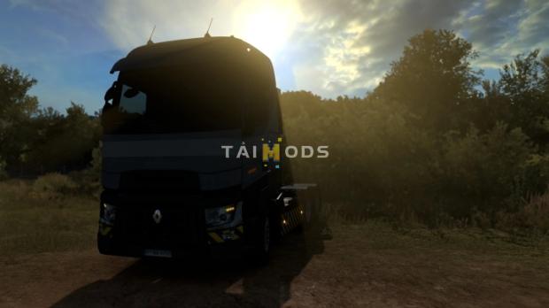 MOD ETS2 – Phụ Tùng ETS2 - Renault T Front Amber Position Lights V1.2 (1.44.x)