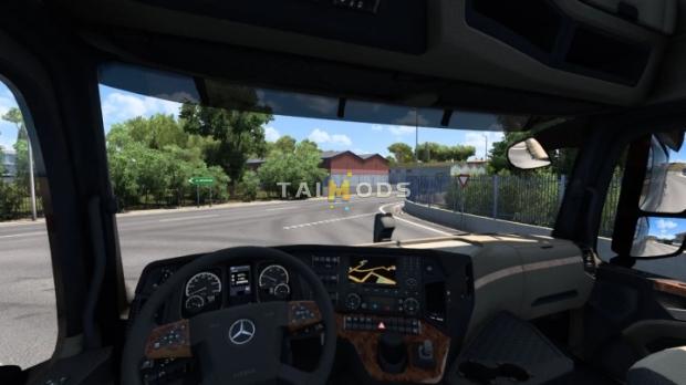 MOD ETS2 – Phụ Tùng ETS2 - Transparent Default Sunvisors V1.0 (1.43.x)