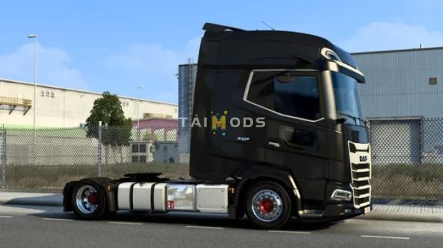 MOD ETS2 – Phụ Tùng ETS2 - Low Deck Chassis Addon for DAF 2021 V1.3 (1.43.x)