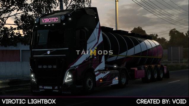 MOD ETS2 – Phụ Tùng ETS2 - Virotic Lightbox V1.4 (1.43.x)