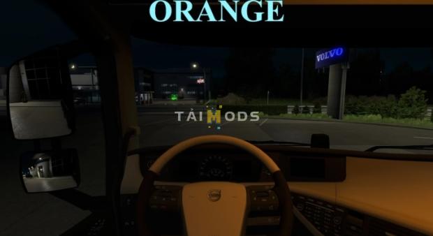 MOD ETS2 – Phụ Tùng ETS2 - New Interior Cabin Lights V3.1 (1.43.x)