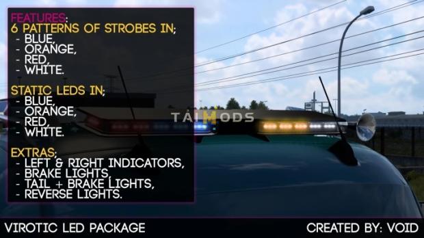 ETS2 - Virotic Led Package V1.8 (1.43.x)