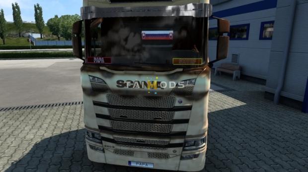 MOD ETS2 – Phụ Tùng ETS2 - Different Plates - Led Name Plates V3.0 (1.43.x)
