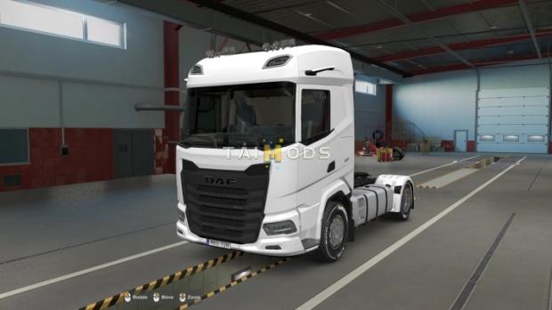 MOD ETS2 – Phụ Tùng ETS2 - DAF 2021 Plastic Grilles (1.43.x)