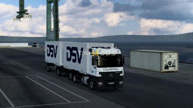 MOD ETS2 – Phụ Tùng ETS2 - BDF System Addon For Mercedes-Benz MP1/MP2 (1.43.x)