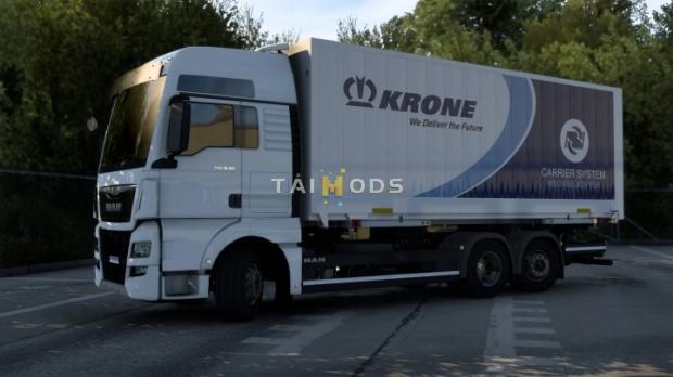 MOD ETS2 – Phụ Tùng ETS2 - Swap Body Carrier Chassis Pack V1.3.1 (1.43.x)
