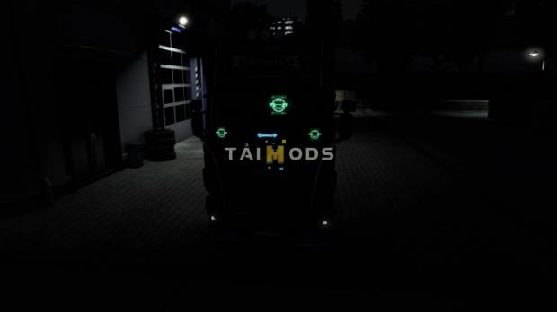 ETS2 - Led Plates for all Scania Trucks (1.43.x)