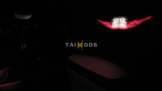 ETS2 - Led Plates for all Scania Trucks (1.43.x)