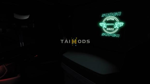 ETS2 - Led Plates for all Scania Trucks (1.43.x)