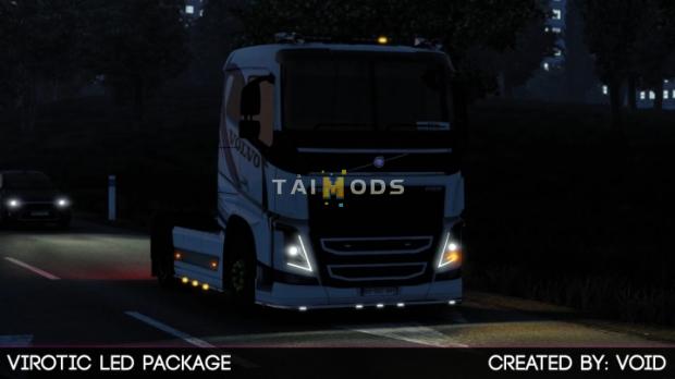MOD ETS2 – Phụ Tùng ETS2 - Virotic Led Package V1.3 (1.43.x)