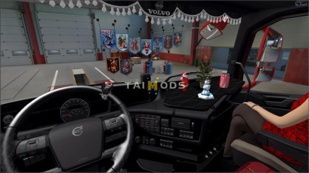 ETS2 - New Years Mod for SiSLs Mega Pack V1.0 (1.43.x)