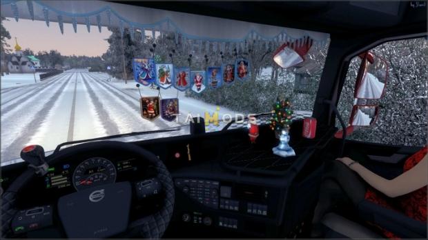 ETS2 - New Years Mod for SiSLs Mega Pack V1.0 (1.43.x)
