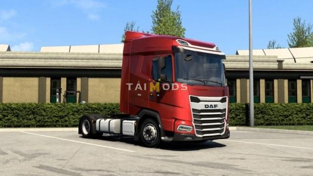 MOD ETS2 – Phụ Tùng ETS2 - Low Deck Chassis Addon for DAF XG/XG+ V1.1 (1.43.x)