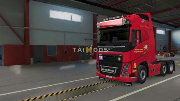 ETS2 - Front Mudflap Slots for All SCS Trucks (1.43.x)