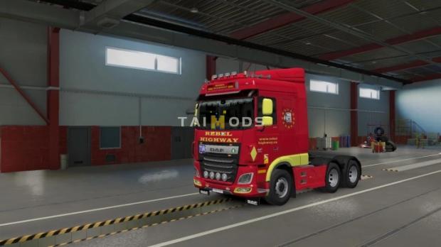 ETS2 - Front Mudflap Slots for All SCS Trucks (1.43.x)