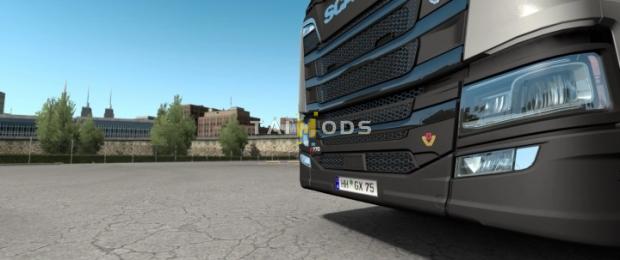 ETS2 - New Scania R/S Badge V4.0 (1.43.x)