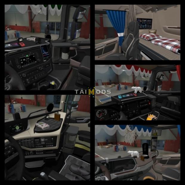 MOD ETS2 – Phụ Tùng ETS2 - Interior Addon V1.4.2 (1.43.x)