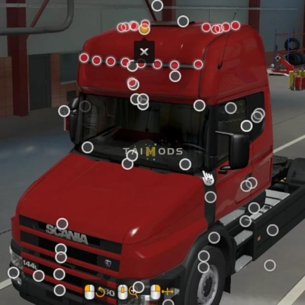 ETS2 - Scania Rjl Roof Grill V1.0 (1.43.x)