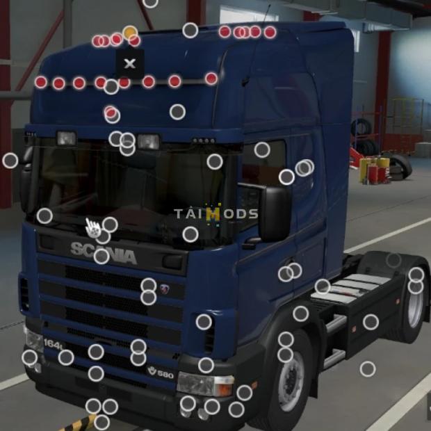 MOD ETS2 – Phụ Tùng ETS2 - Scania Rjl Roof Grill V1.0 (1.43.x)