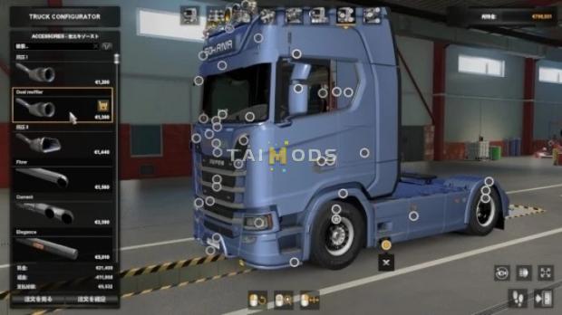 ETS2 - Scania NG Addon Pack V1.1 (1.43.x)