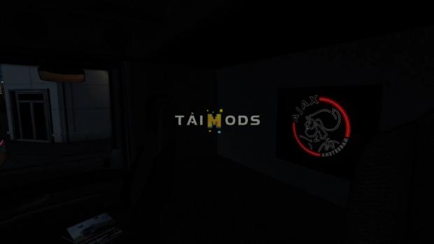MOD ETS2 – Phụ Tùng ETS2 - Interior Light & Emblems V8.3 (1.43.x)