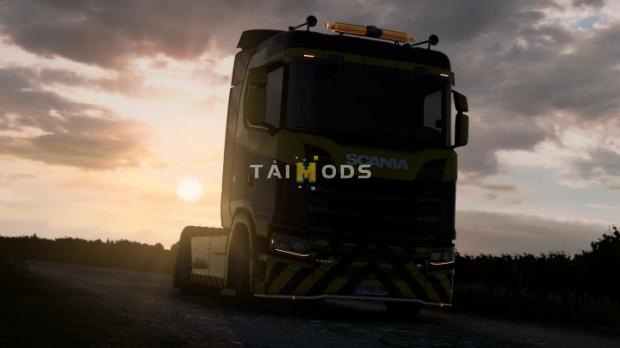 MOD ETS2 – Phụ Tùng ETS2 - Scania 2016 Front Amber Position Lights V1.1 (1.43.x)
