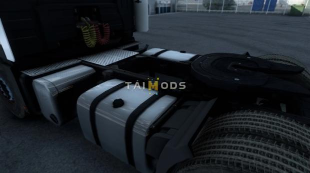 ETS2 - Added Second Fuel Tank for MB Actros MP3 V1.0 (1.42.x)