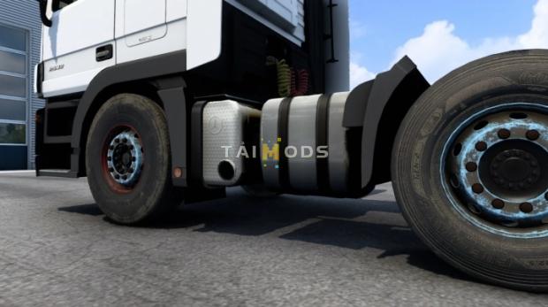 ETS2 - Added Second Fuel Tank for MB Actros MP3 V1.0 (1.42.x)