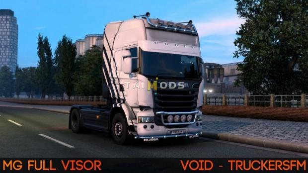 MOD ETS2 – Phụ Tùng ETS2 - MG Full Visor V1.0 (1.42.x)