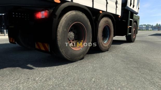MOD ETS2 – Phụ Tùng ETS2 - Dirt Tires and Rims Pack V1.02 (1.42.x)