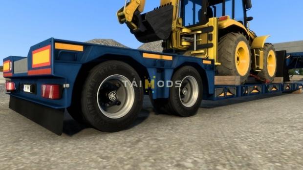 ETS2 - Abasstreppas 17,5 Trailer Wheels V1.0 (1.42.x)