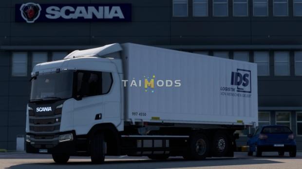MOD ETS2 – Phụ Tùng ETS2 - Swap Body Carrier Chassis Pack V1.2.1 (1.42.x)