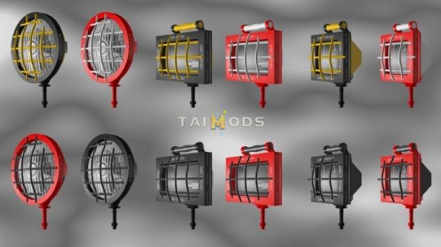 MOD ETS2 – Phụ Tùng ETS2 - Construction Lights (1.42.x)