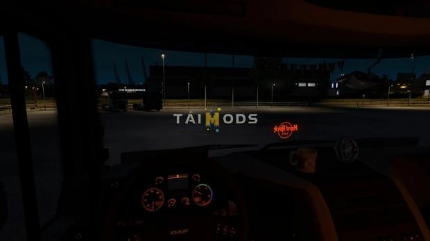 MOD ETS2 – Phụ Tùng ETS2 - Interior Light & Emblems V8.1b (1.42.x)