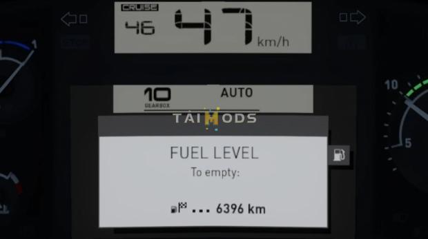 ETS2 - Renault T (+Evolution) Realistic Dashboard Computer (1.42.x)