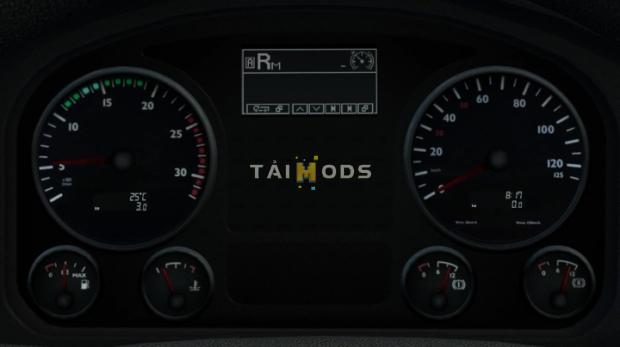 ETS2 - MAN TGX Realistic Dashboard Computer (1.41.x)