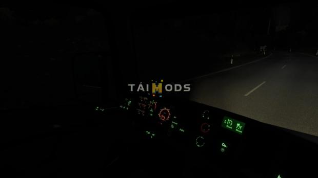 MOD ETS2 – Phụ Tùng ETS2 - Scania 4-Series Gauges V2.0 (1.42.x)
