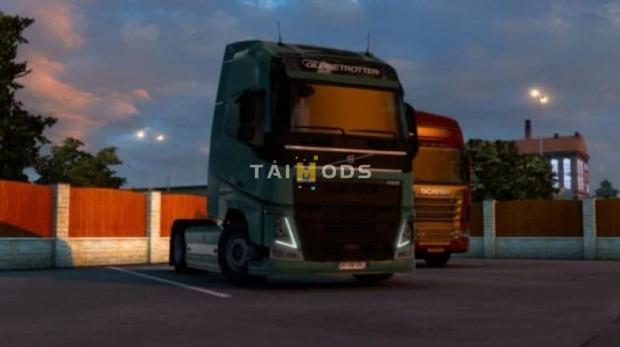 MOD ETS2 – Phụ Tùng ETS2 - Volvo FH16 2012 Low Deck V1.1 (1.42.x)