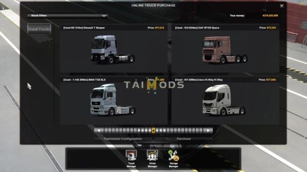 MOD ETS2 – Phụ Tùng ETS2 - Used Trucks Dealer (1.41.x)