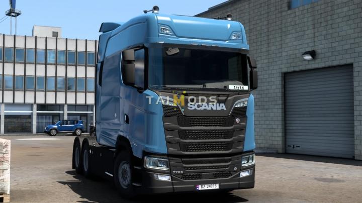 MOD ETS2 – Phụ Tùng ETS2 - Add-on Next Generation Scania S LongLine V1.1 (1.41.x)