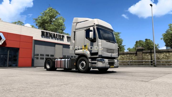 ETS2 - Lowered Truck Chassis Pack (1.41.x)