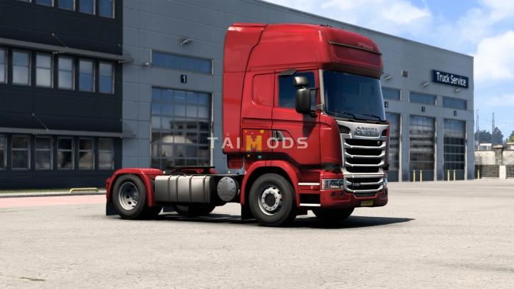 ETS2 - Lowered Truck Chassis Pack (1.41.x)
