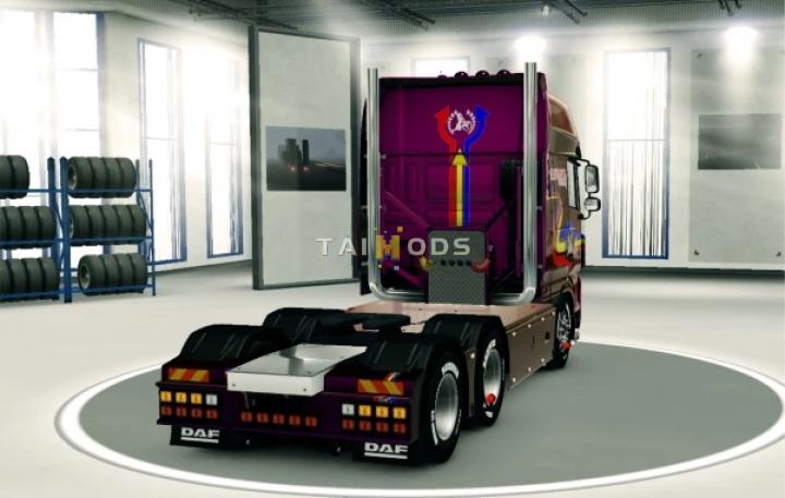 MOD ETS2 – Phụ Tùng ETS2 - DAF XF 105 Tuning Pack V1.0 (1.40.x)