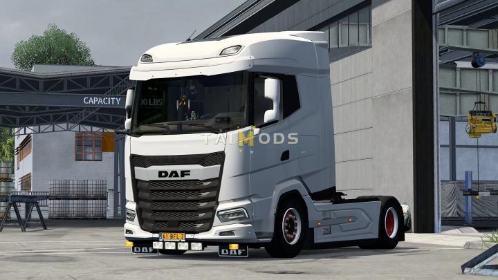 MOD ETS2 – Phụ Tùng ETS2 - Bumper Aero Slots for DAF XG V1.0 (1.41.x)
