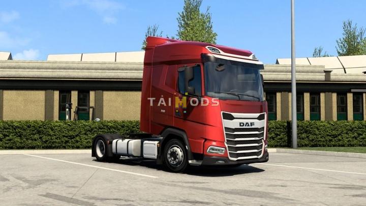 MOD ETS2 – Phụ Tùng ETS2 - Low Deck Chassis Addon for DAF XG/XG+ V1.9 (1.40.x)